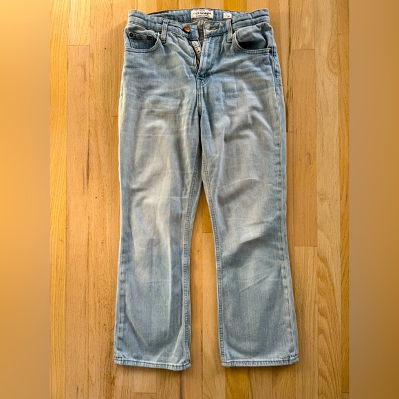 Lucky High Rise Bridgette Crop Mini Boot Jean in light wash - size 0/25 - Picture 1 of 7